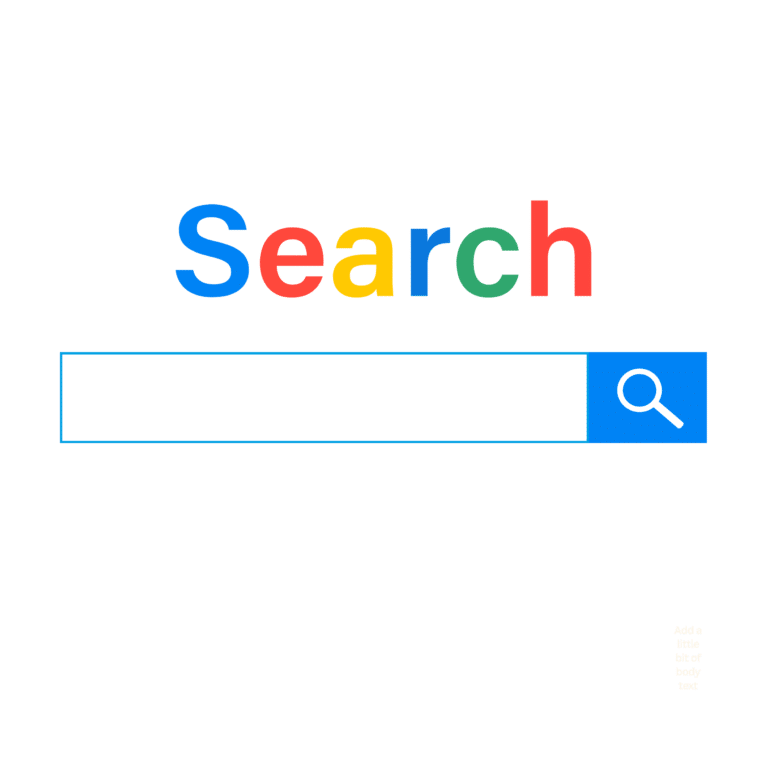 Image depicting the Google search engine.